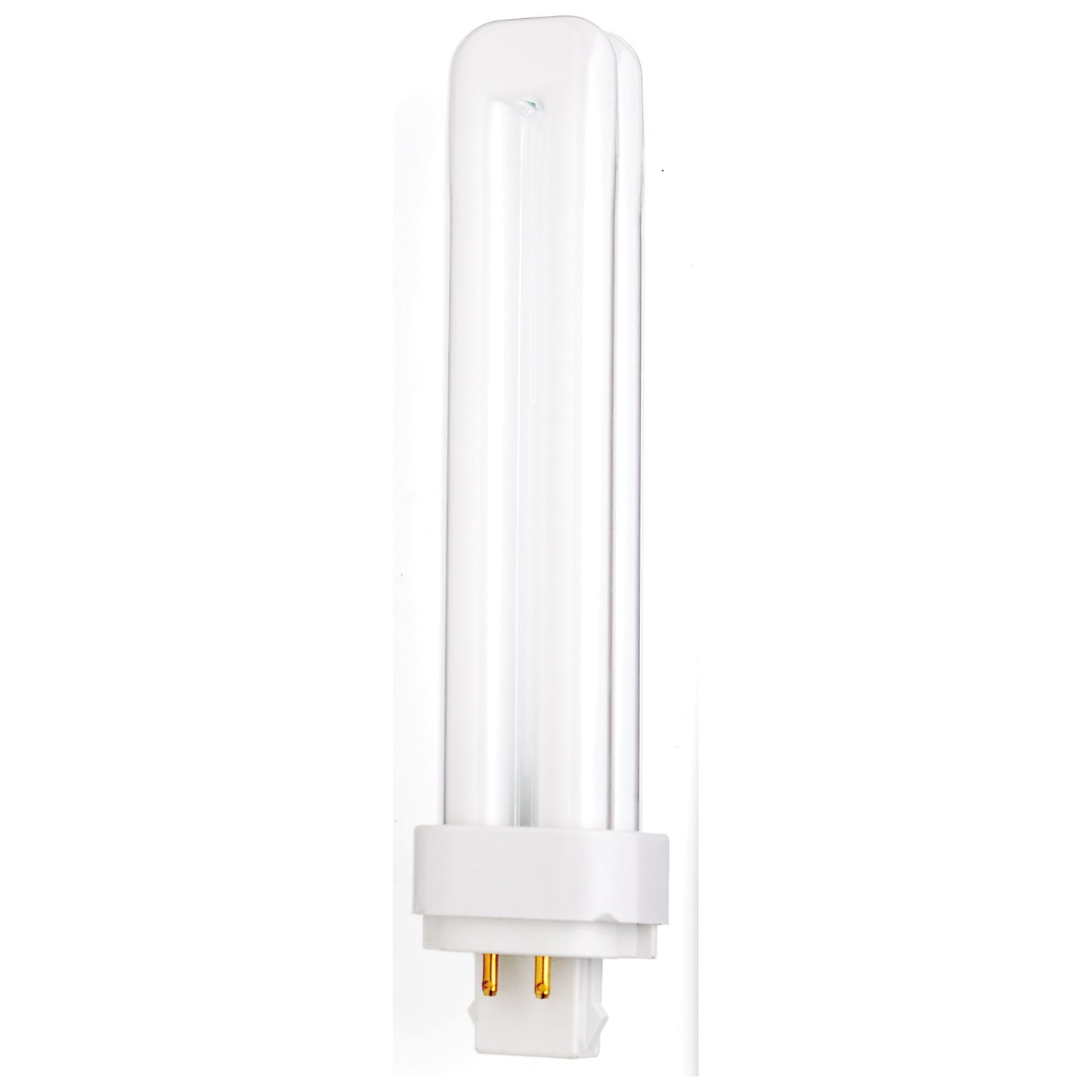 26 Watt; pin-based Compact Fluorescent; 3000K; 82 CRI; G24Q-3 (4-Pin) base