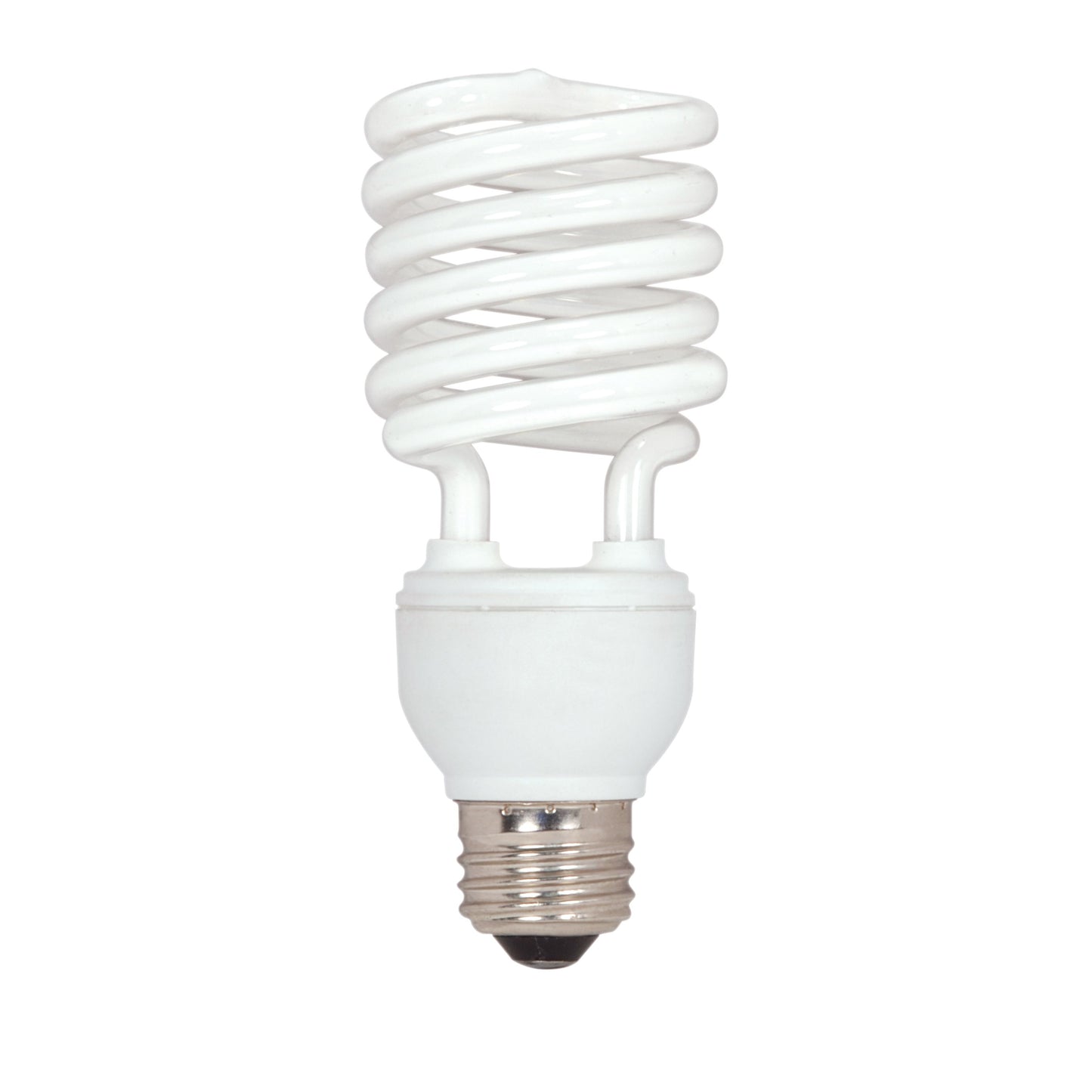 26 Watt; Mini Spiral Compact Fluorescent; 5000K; 82 CRI; Medium base; 120 Volt