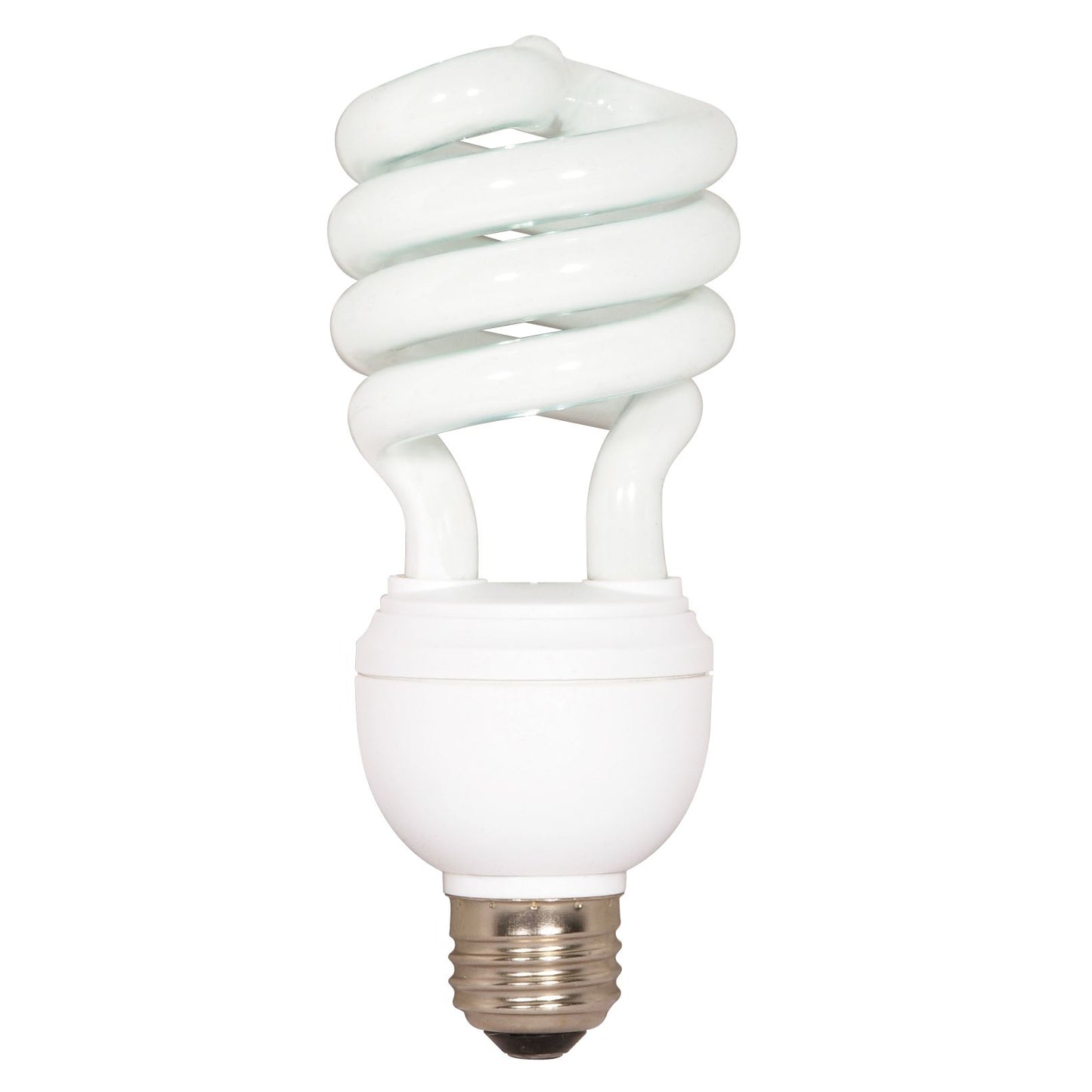 12 Watt/20 Watt/26 Watt; Spiral Compact Fluorescent; 2700K; 82 CRI; Medium base; 120 Volt