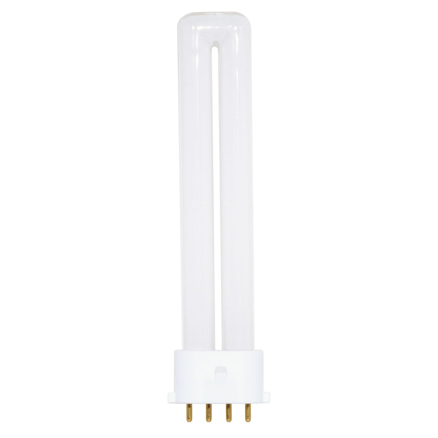 9 Watt; pin-based Compact Fluorescent; 2700K; 82 CRI; 2G7 base