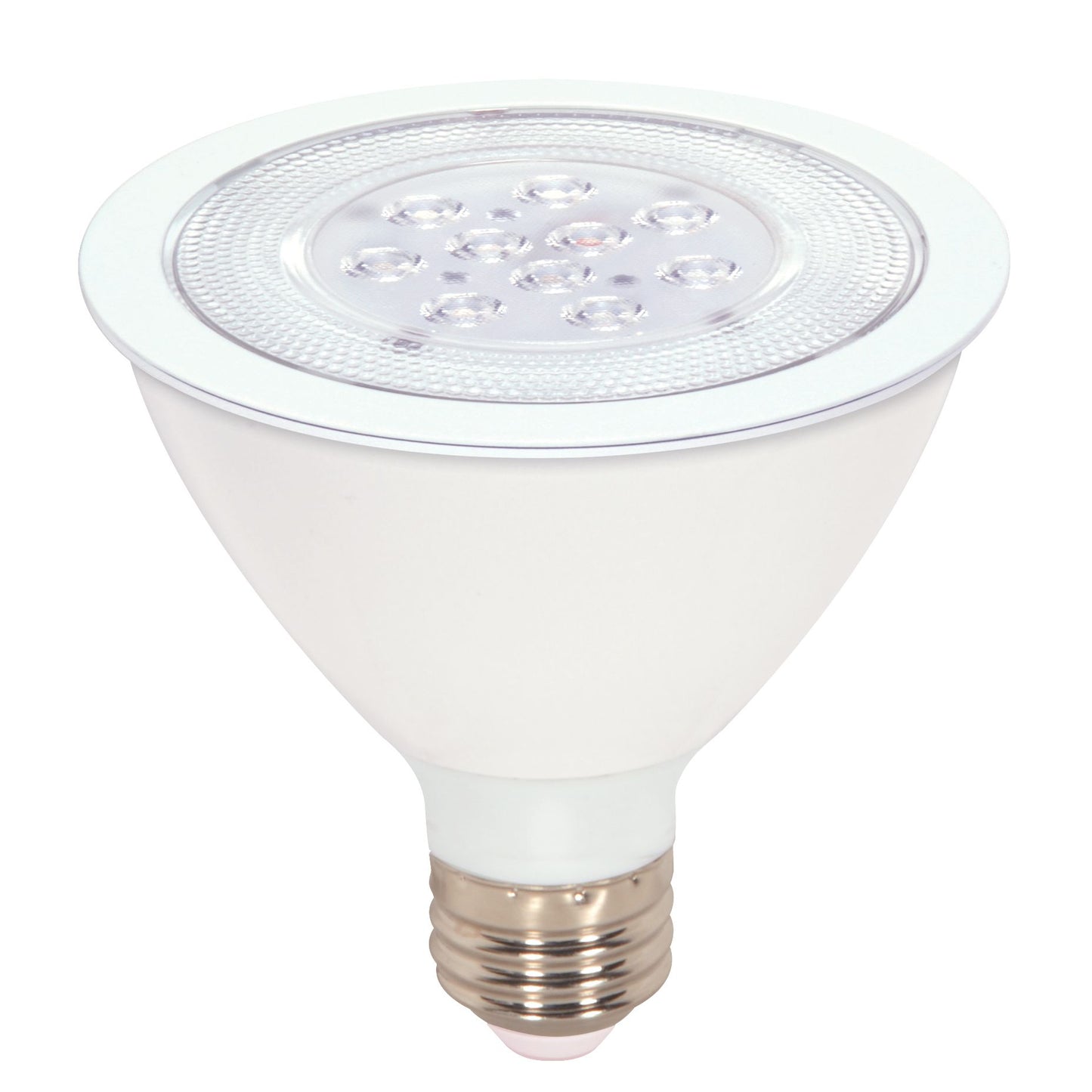 Discontinued - 11 watt PAR30 Short Neck LED; 3000K; 25' beam spread; Medium base; 120 volts