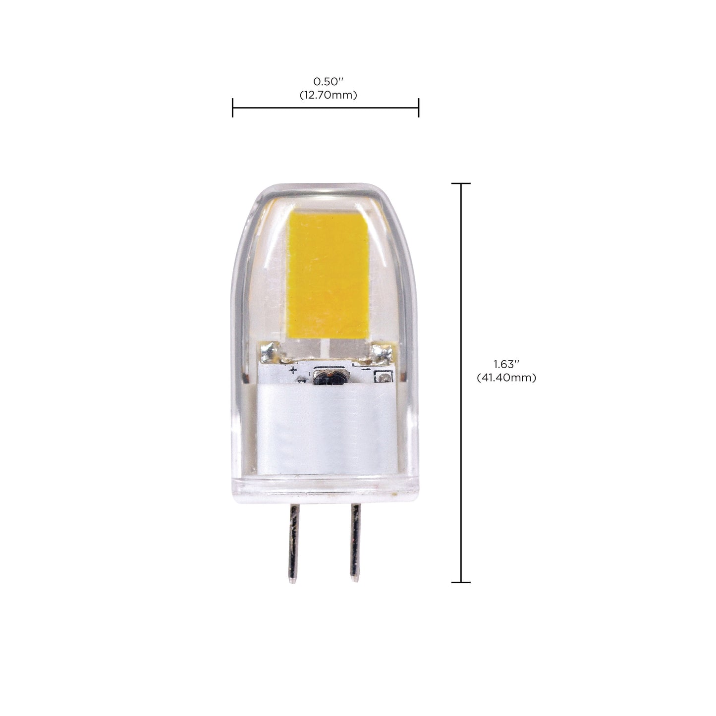 3W; JC LED; 5000K; G6.35 base; 12 Volt AC/DC