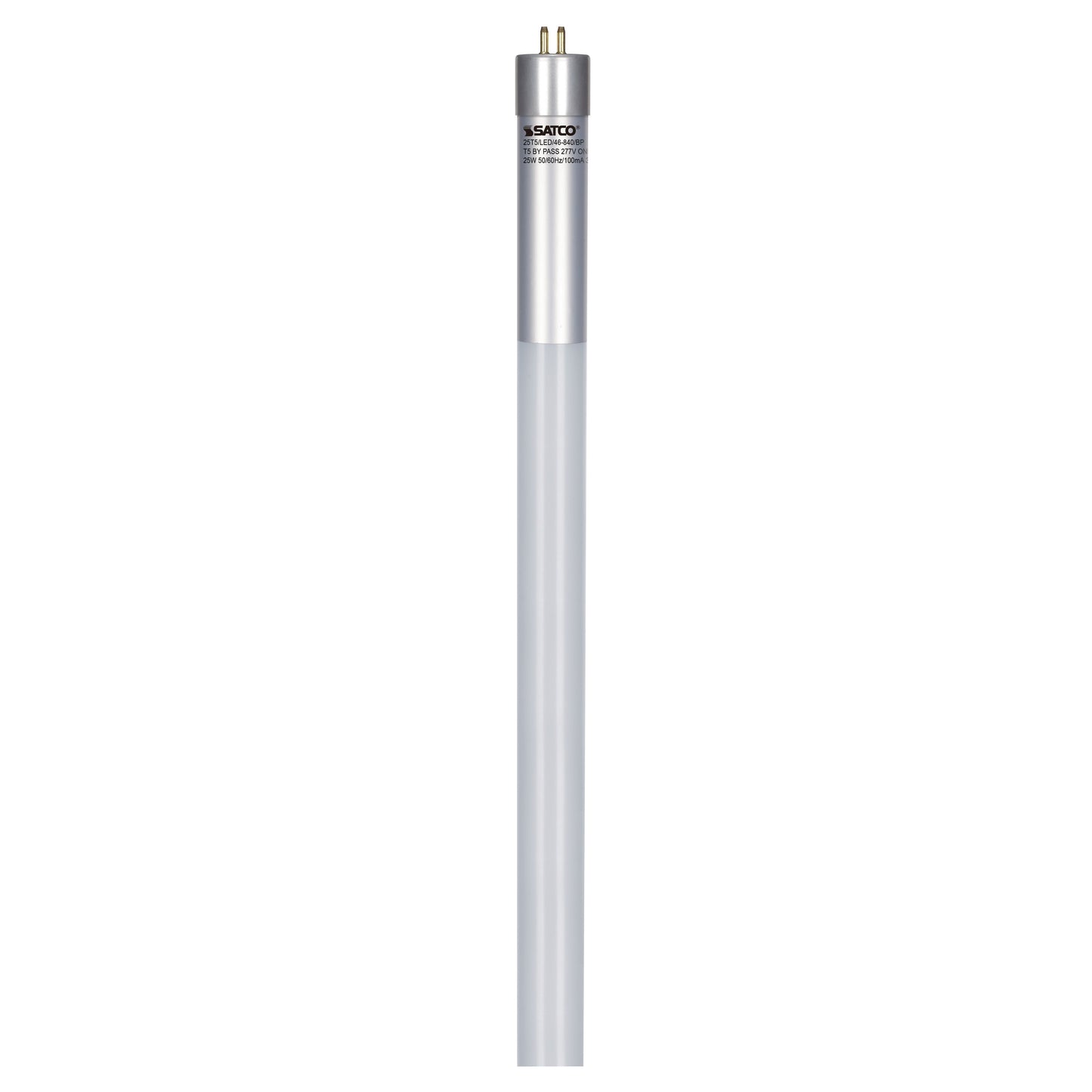 25 Watt T5 LED; Miniature bi-pin base; 4000K; 50000 Average rated hours; 3300 Lumens