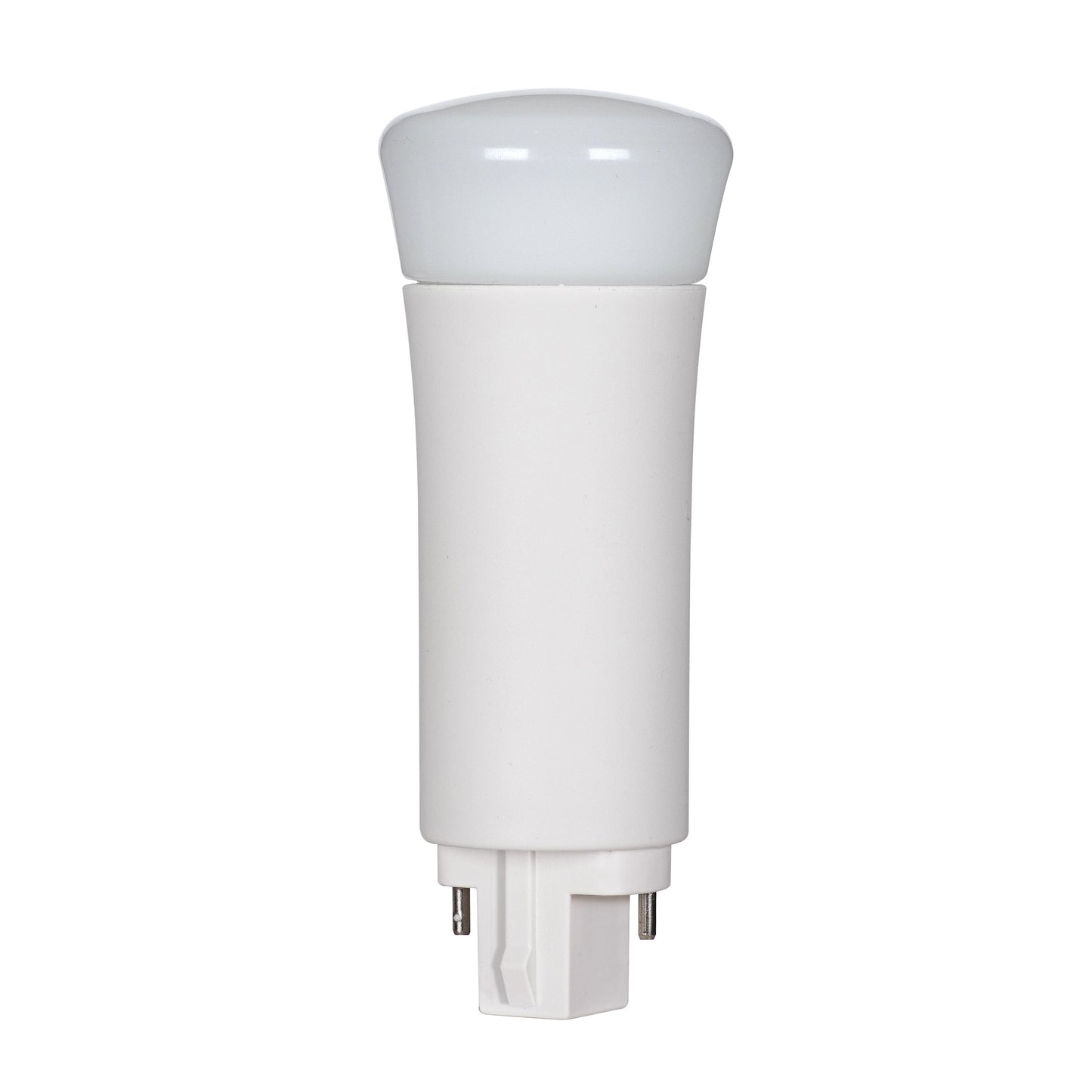 9 Watt LED PL 2-Pin; 3000K; 850 Lumens; G24d base; 50000 Average rated hours; 120 Deg. Beam Angle; Type A; Ballast dependent