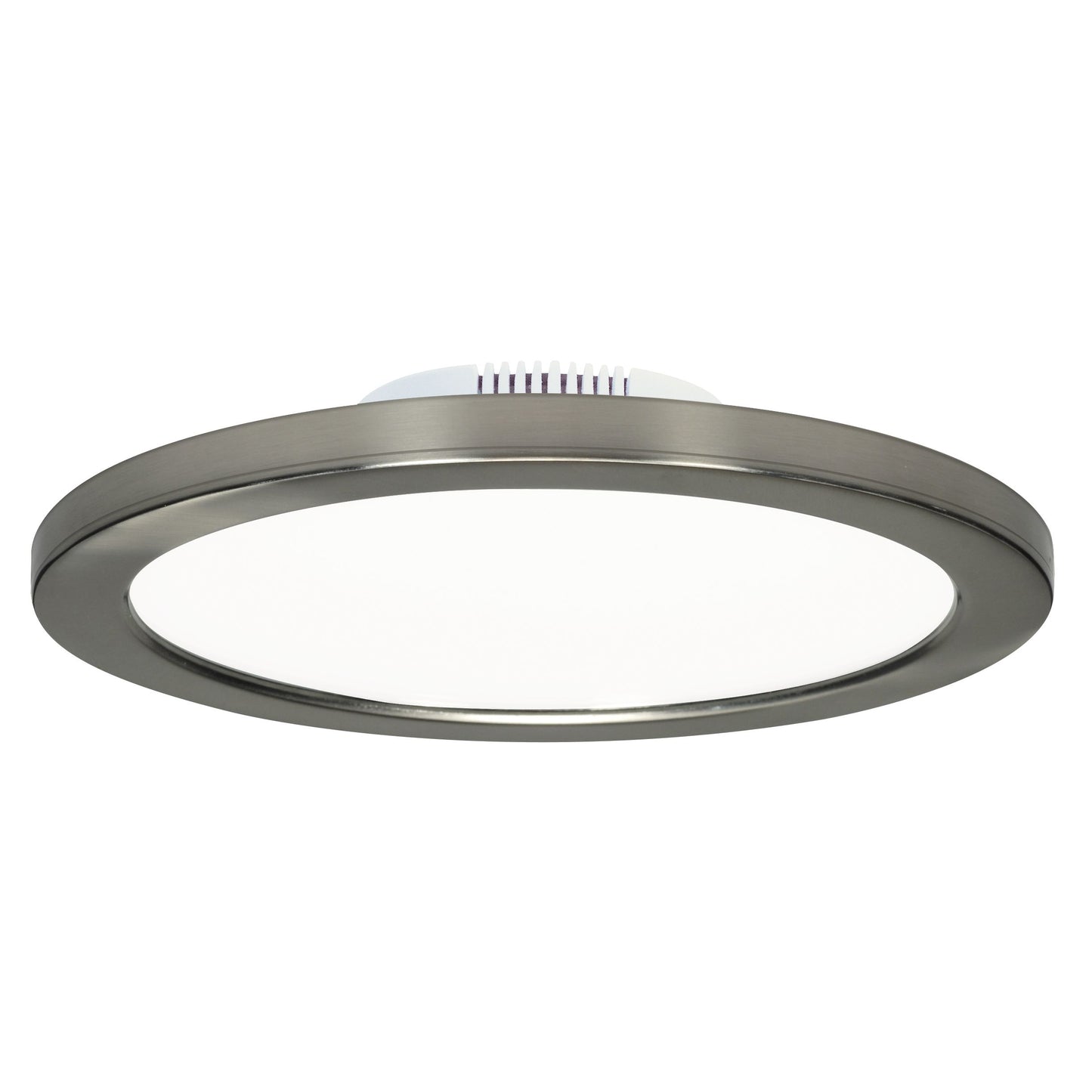 Blink - 12W- 7" Surface Mount LED - 3000K- Brushed Nickel Finish - 120-277V