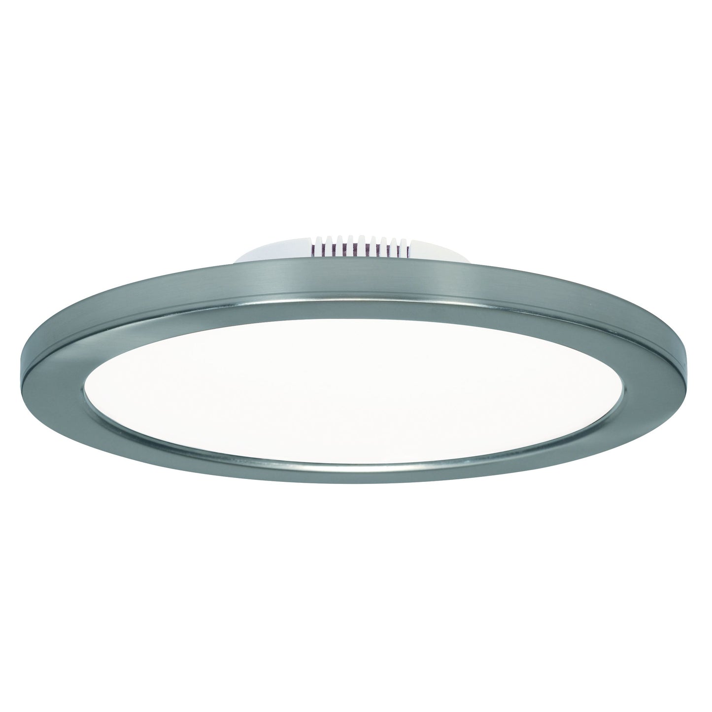 Blink - 12W- 7" Surface Mount LED - 3000K- Polished Nickel Finish - 120-277V